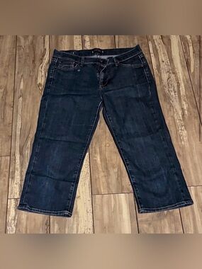 Fidelity Denim Bella Donna Capri Mid Rise Jeans